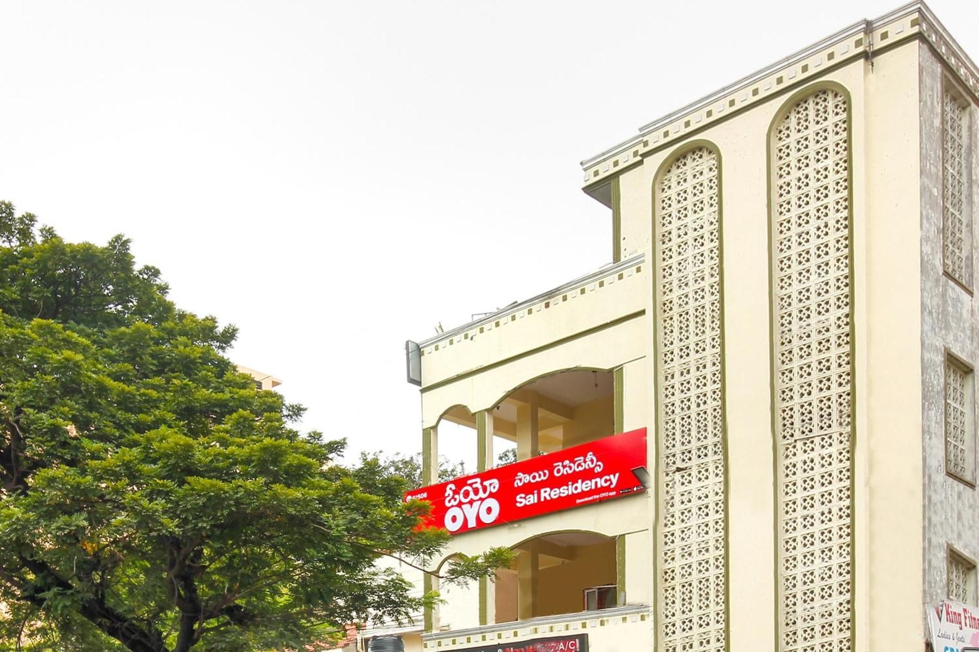 Hotel O Sai Residency Near Sr Nagar Metro Station Hajdarabad Zewnętrze zdjęcie